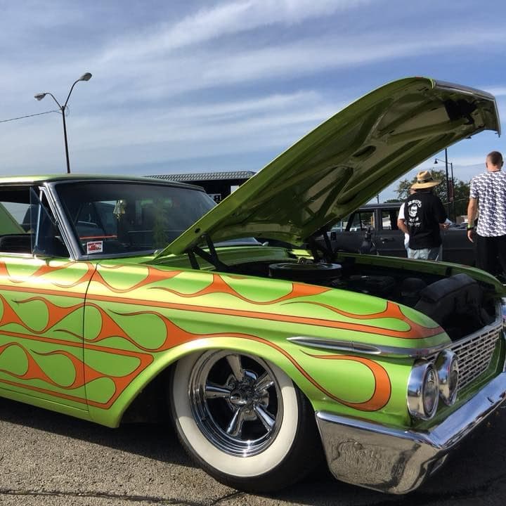 Custom paint lowrider